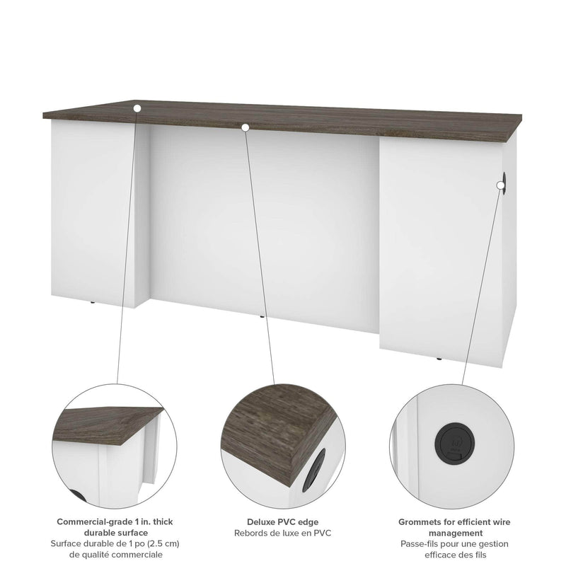 Pending - Modubox Desk Norma 71W U Or L-Shaped Desk - Available in 2 Colours