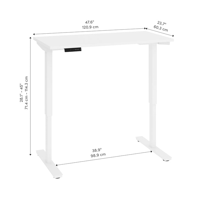 Pending - Modubox Desk Viva 48W X 24D Electric Standing Desk - Available in 3 Colours