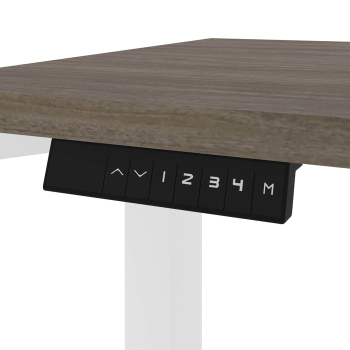 Pending - Modubox Desk Viva 60W X 30D Electric Standing Desk with Monitor Arms - Available in 2 Colours