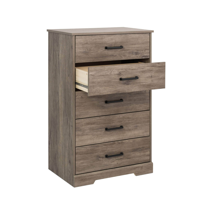 Pending - Modubox Drawer Chest Rustic Ridge 5-Drawer Chest - Available in 4 Colours