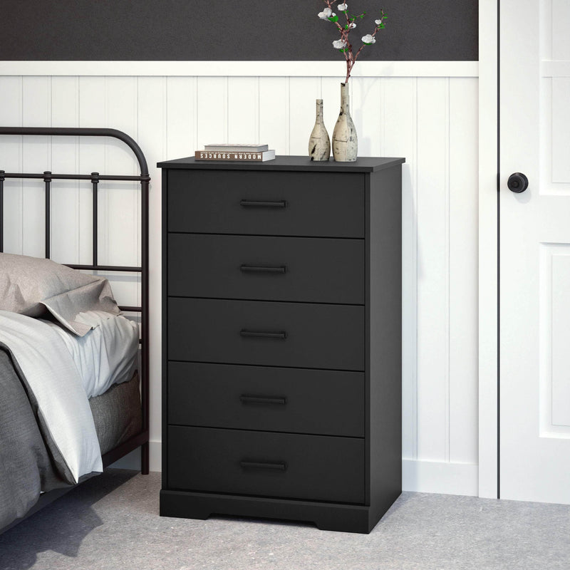 Pending - Modubox Drawer Chest Rustic Ridge 5-Drawer Chest - Available in 4 Colours