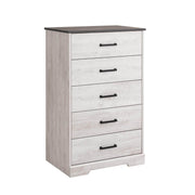 Pending - Modubox Drawer Chest Rustic Ridge 5-Drawer Chest - Available in 4 Colours