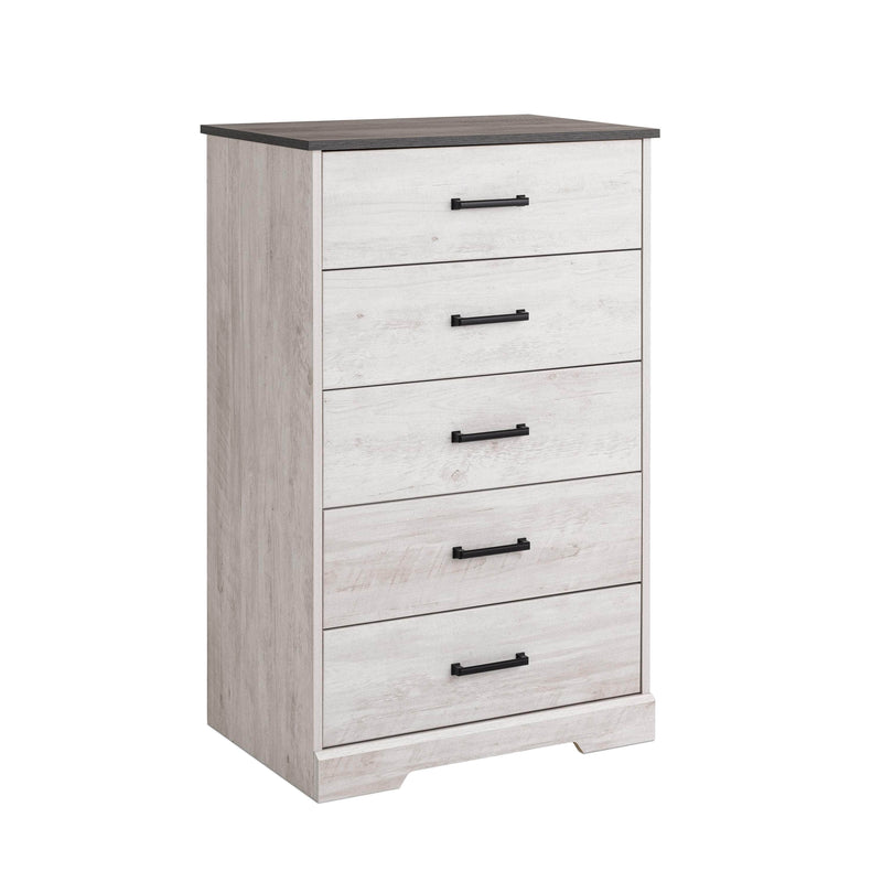 Pending - Modubox Drawer Chest Rustic Ridge 5-Drawer Chest - Available in 4 Colours