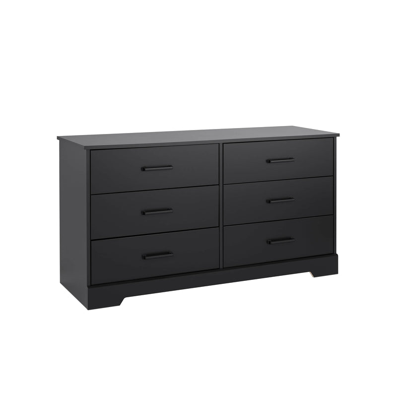 Pending - Modubox Dresser Rustic Ridge 6-Drawer Dresser- Available in 4 Colours
