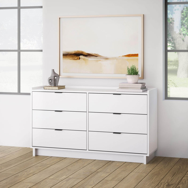 Pending - Modubox Dresser Simply Modern 6-Drawer Dresser - Available in 3 Colours