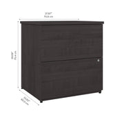 Pending - Modubox File Cabinet Ridgeley 28W 2 Drawer Lateral File Cabinet - Available in 3 Colours