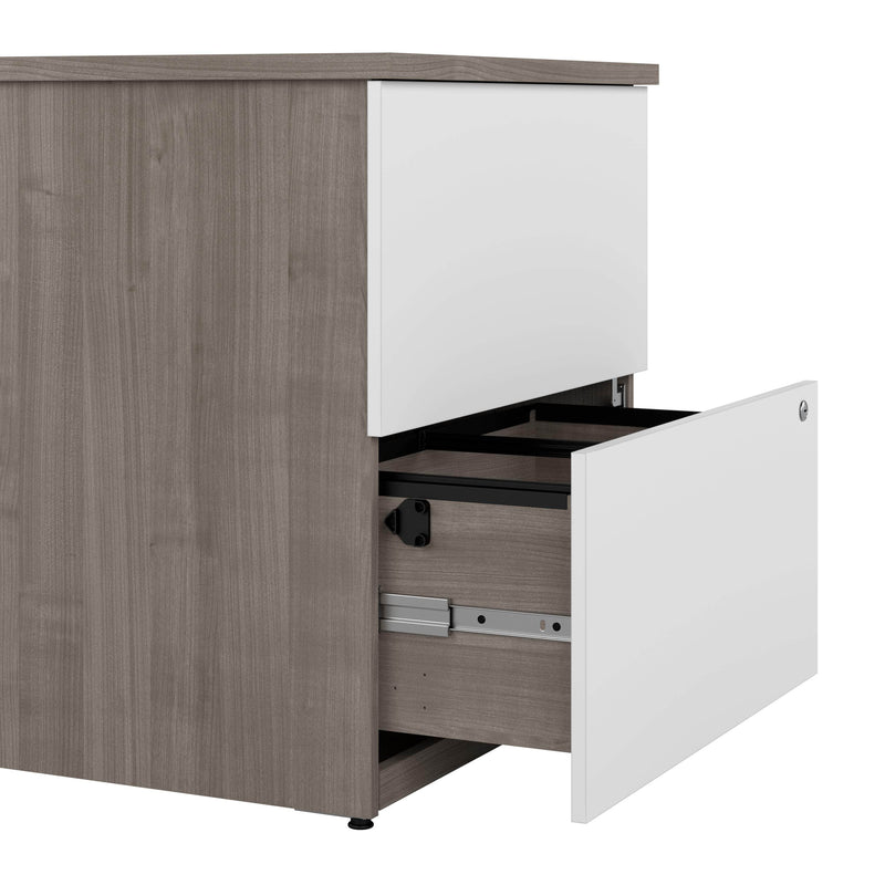Pending - Modubox File Cabinet Ridgeley 28W 2 Drawer Lateral File Cabinet - Available in 3 Colours