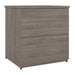 Pending - Modubox File Cabinet Silver Maple Logan 28W 2 Drawer Lateral File Cabinet - Available in 4 Colours