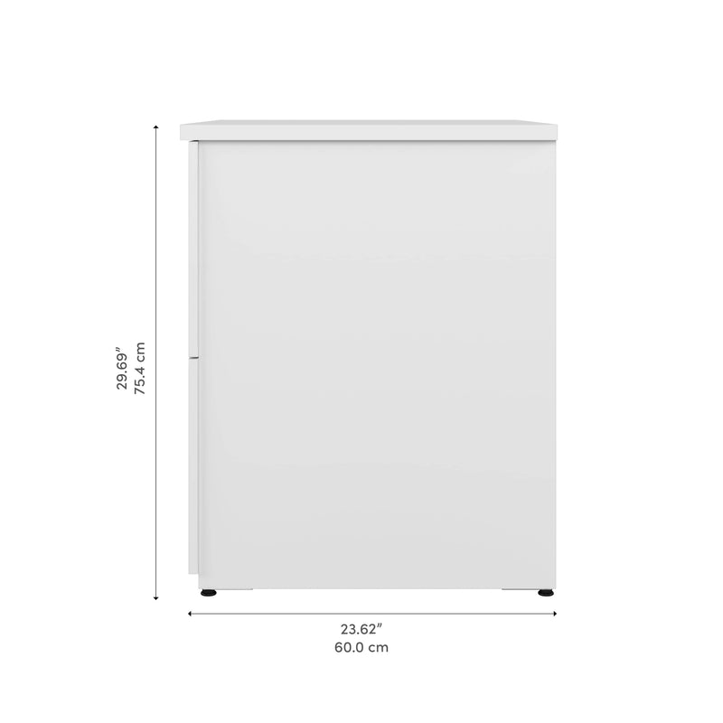 Pending - Modubox File Cabinet Universel 28W Standard 2 Drawer Lateral File Cabinet - Available in 5 Colours