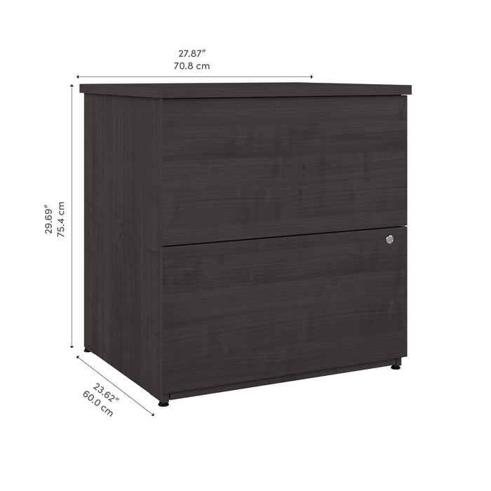 Pending - Modubox File Cabinet Universel 28W Standard 2 Drawer Lateral File Cabinet - Available in 5 Colours