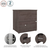 Pending - Modubox File Cabinet Universel 28W Standard 2 Drawer Lateral File Cabinet - Available in 5 Colours