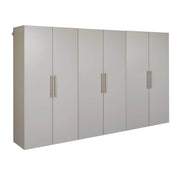 Pending - Modubox Grey Hangups 108" 3 PC Storage Cabinet Set - Available in 3 Colours