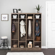 Pending - Modubox Hall Tree Sonoma 59" Entryway Organizer (Set of 4) - Available in 2 Colours