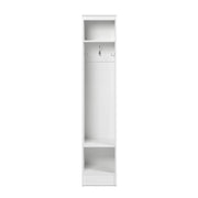 Pending - Modubox Hall Tree White Sonoma 14.75" Entryway Organizer - Available in 2 Colours
