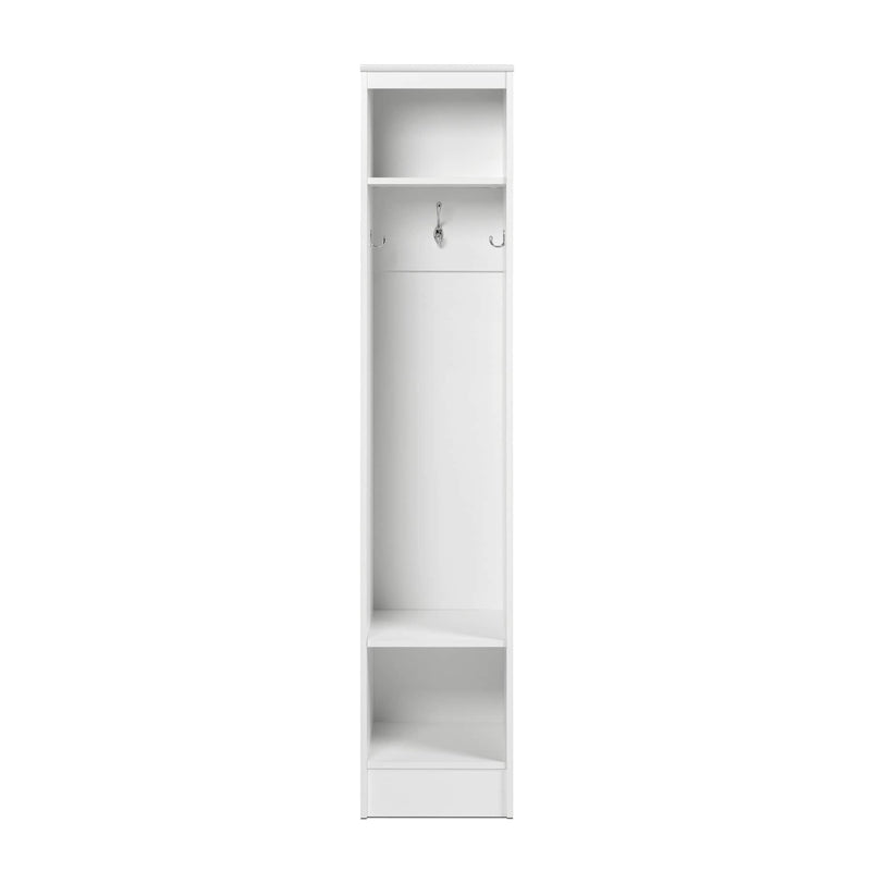 Pending - Modubox Hall Tree White Sonoma 14.75" Entryway Organizer - Available in 2 Colours