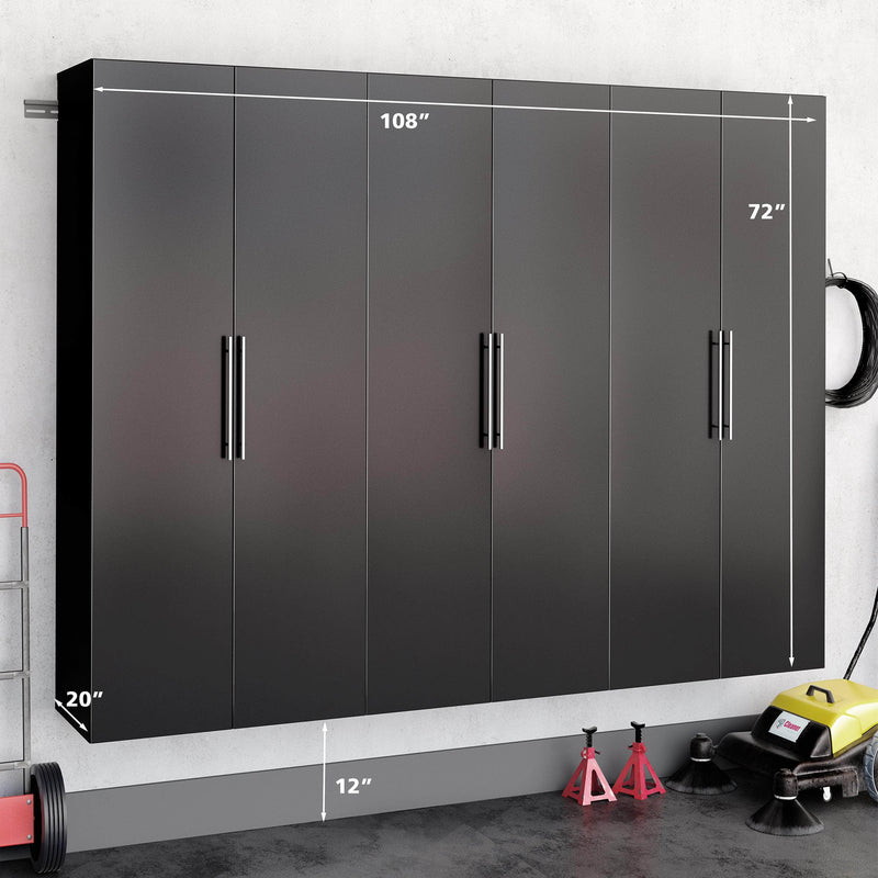 Pending - Modubox Hangups 108" 3 PC Storage Cabinet Set - Available in 3 Colours