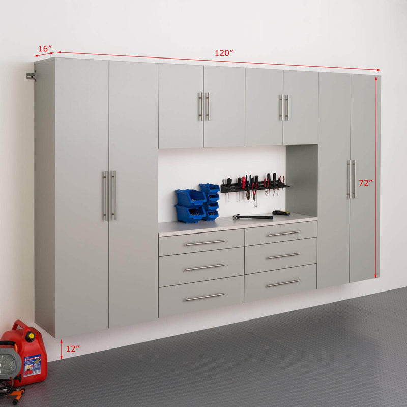 Pending - Modubox Hangups 120" 6 PC Storage Cabinet Set - Available in 3 Colours