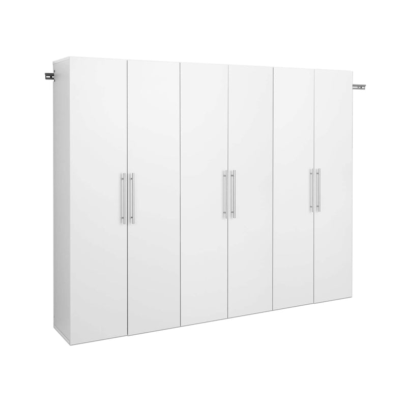 Pending - Modubox Hangups 90" 3 PC Storage Cabinet Set in White
