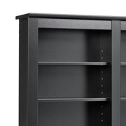 Pending - Modubox Media Storage Slate Media 32" Double Wall Mounted Media Storage in Black