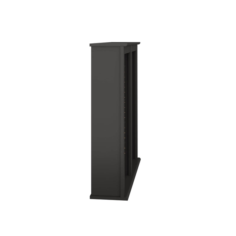 Pending - Modubox Media Storage Slate Media 32" Double Wall Mounted Media Storage in Black