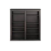 Pending - Modubox Media Storage Slate Media 32" Double Wall Mounted Media Storage in Black