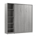 Pending - Modubox Murphy Wall Bed Claremont Full Murphy Bed with Closet Organizer (79W) - Available in 3 Colours