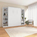 Pending - Modubox Murphy Wall Bed Claremont Queen Murphy Bed with Closet Organizers (105W) - Available in 3 Colours
