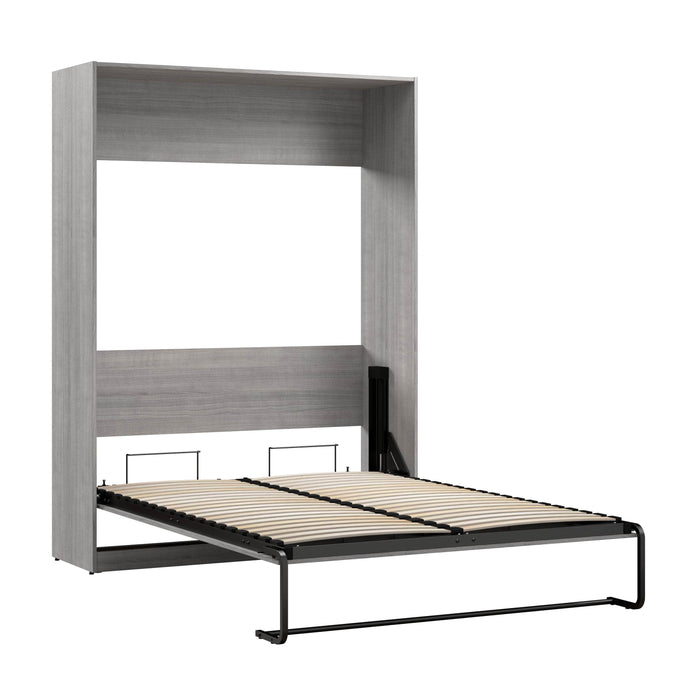 Pending - Modubox Murphy Wall Bed Platinum Grey Claremont 59W Full Murphy Bed - Available in 3 Colours