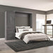 Pending - Modubox Murphy Wall Bed Pur 90W  Murphy Bed with Closet Storage Cabinet (89W) - Available in 7 Colours