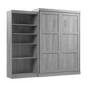 Pending - Modubox Murphy Wall Bed Pur  Murphy Bed with Closet Organizer (101W) - Available in 7 Colours