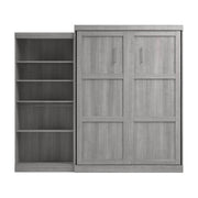 Pending - Modubox Murphy Wall Bed Pur  Murphy Bed with Closet Organizer (101W) - Available in 7 Colours