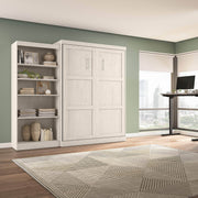 Pending - Modubox Murphy Wall Bed Pur  Murphy Bed with Closet Organizer (101W) - Available in 7 Colours