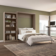 Pending - Modubox Murphy Wall Bed Pur  Murphy Bed with Closet Organizer (101W) - Available in 7 Colours