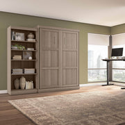 Pending - Modubox Murphy Wall Bed Pur  Murphy Bed with Closet Organizer (101W) - Available in 7 Colours