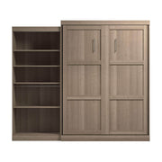 Pending - Modubox Murphy Wall Bed Pur  Murphy Bed with Closet Organizer (101W) - Available in 7 Colours