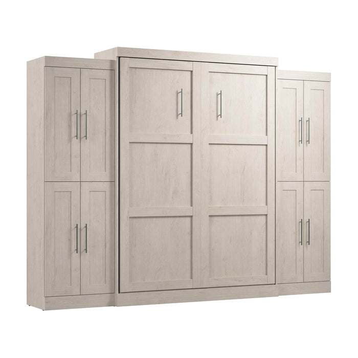 Pending - Modubox Murphy Wall Bed Pur  Murphy Bed with Storage Cabinets (115W) - Available in 7 Colours