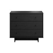 Pending - Modubox Nightstand Black Oak Finnley 3-Drawer Nightstand - Available in 2 Colours