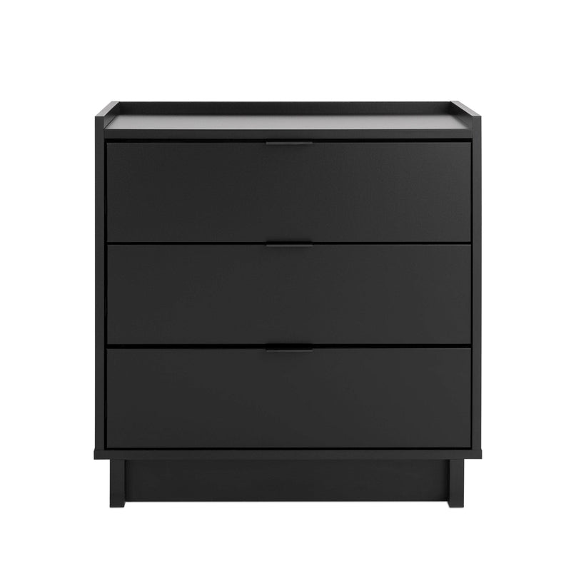 Pending - Modubox Nightstand Black Simply Modern 3-Drawer Nightstand - Available in 3 Colours
