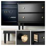 Pending - Modubox Nightstand Lux 2-Drawer Nightstand in Black