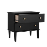 Pending - Modubox Nightstand Lux 2-Drawer Nightstand in Black