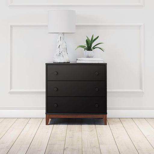 Pending - Modubox Nightstand Nordik 3-Drawer Nightstand in Black