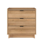 Pending - Modubox Nightstand Oak Simply Modern 3-Drawer Nightstand - Available in 3 Colours