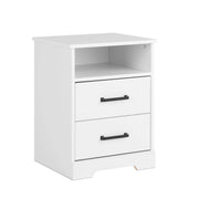Pending - Modubox Nightstand Rustic Ridge 2-Drawer Nightstand - Available in 4 Colours