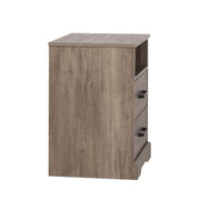 Pending - Modubox Nightstand Rustic Ridge 2-Drawer Nightstand - Available in 4 Colours