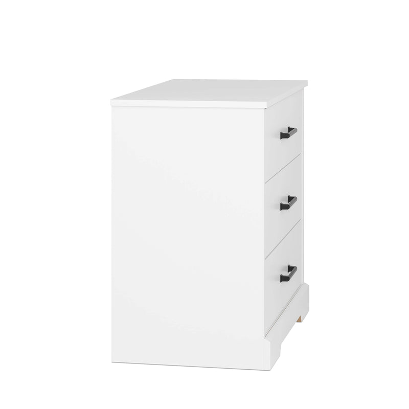 Pending - Modubox Nightstand Rustic Ridge Farmhouse 3-Drawer Nightstand - Available in 4 Colours