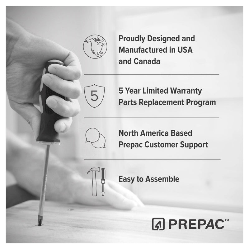 Pending - Modubox Nightstand Rustic Ridge Farmhouse 3-Drawer Nightstand - Available in 4 Colours