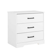 Pending - Modubox Nightstand Rustic Ridge Farmhouse 3-Drawer Nightstand - Available in 4 Colours