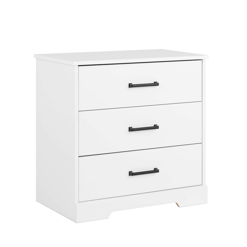 Pending - Modubox Nightstand Rustic Ridge Farmhouse 3-Drawer Nightstand - Available in 4 Colours