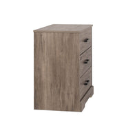Pending - Modubox Nightstand Rustic Ridge Farmhouse 3-Drawer Nightstand - Available in 4 Colours