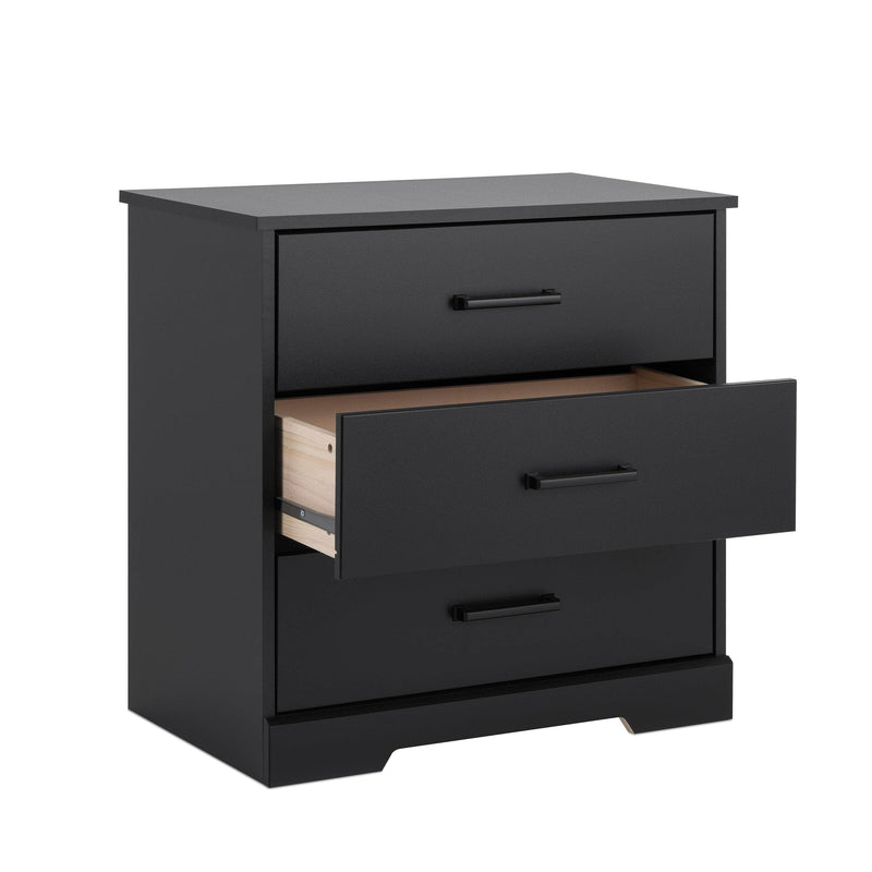 Pending - Modubox Nightstand Rustic Ridge Farmhouse 3-Drawer Nightstand - Available in 4 Colours
